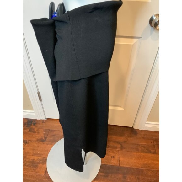 MM. LaFleur Black A-Line Skirt, Size XL - Picture 3 of 7